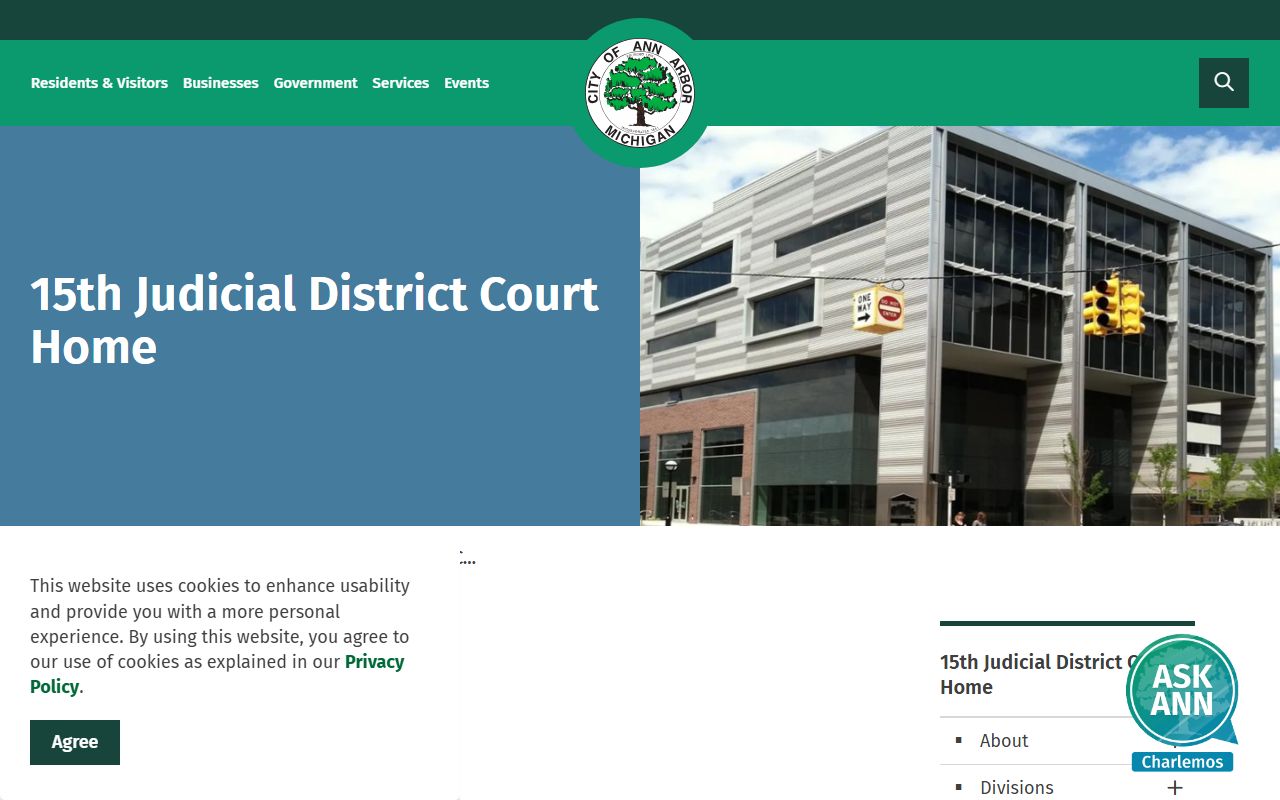 Kalamazoo County Clerk court records page for background check searches